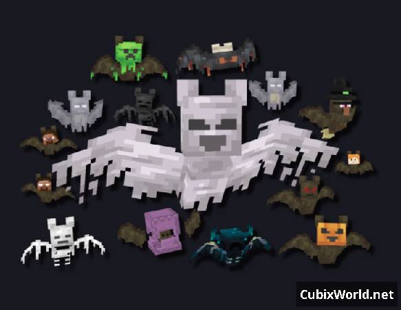 Скриншот мода Bats Galore №3