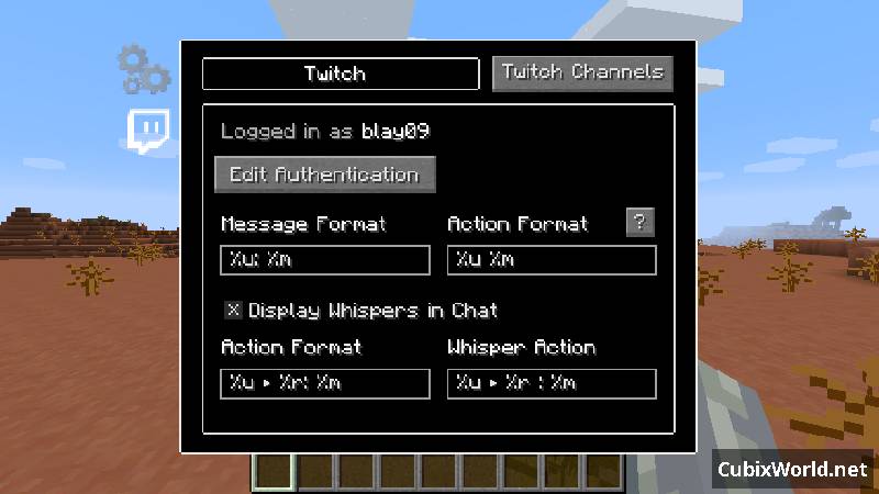 Скриншот мода Twitch Chat Integration №4