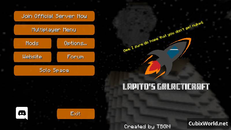 Скриншот мода Lapito's Galacticraft №1
