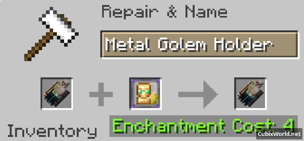 Скриншот мода Modular Golems №10