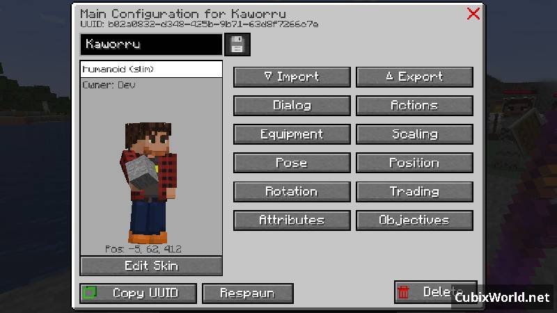 Скриншот мода Easy NPC №0