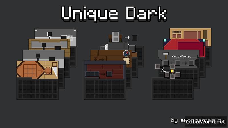 Скриншот мода Unique Dark №0