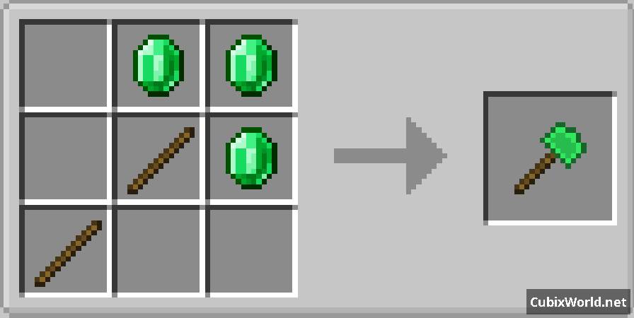 Скриншот мода Easy Emerald Tools & More [FORGE/NEOFORGE] №0