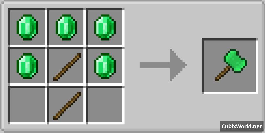Скриншот мода Easy Emerald Tools & More [FORGE/NEOFORGE] №7