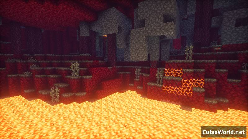 Скриншот мода Nether Vinery №1