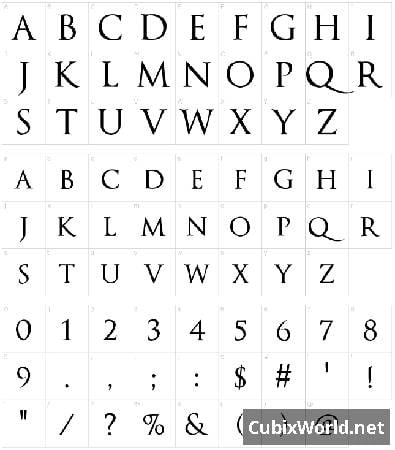 Скриншот мода Souls Font №0