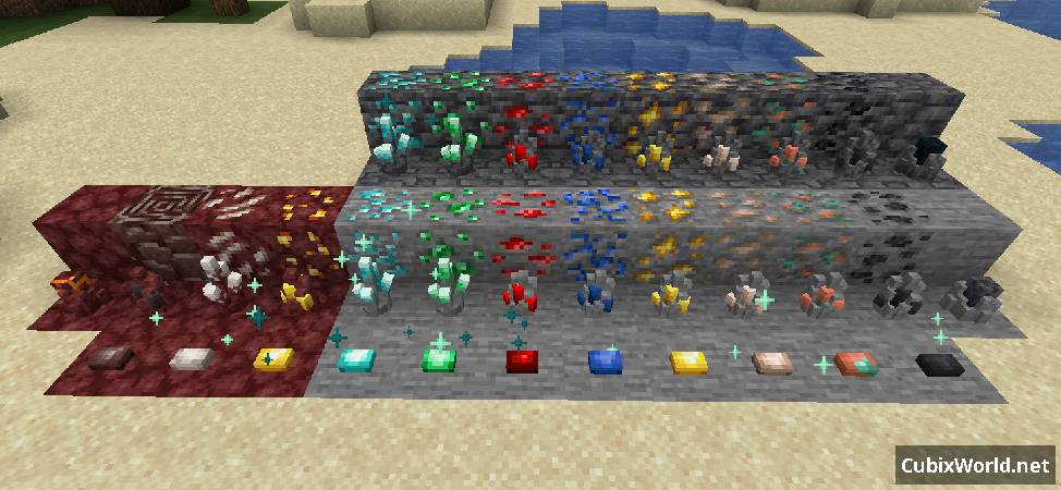 Скриншот мода Minerally №0