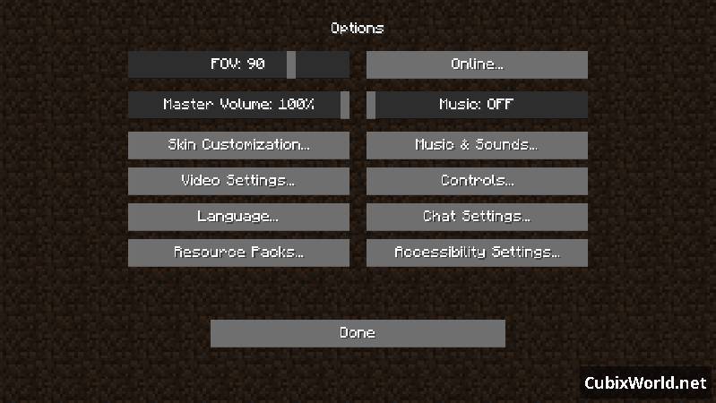 Скриншот мода Simplistic Menu №0