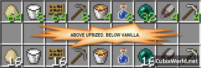 Скриншот мода Upsizer Mod №0
