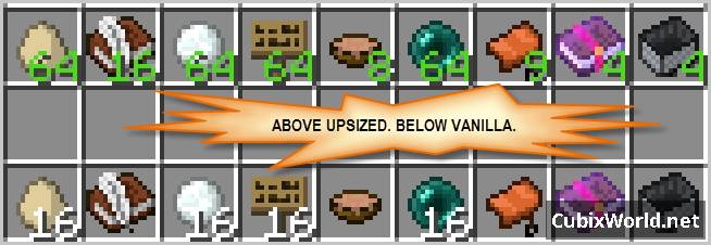 Скриншот мода Upsizer Mod №1