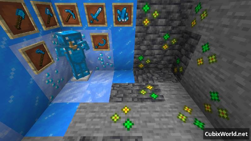 Скриншот мода More Ores In One №1