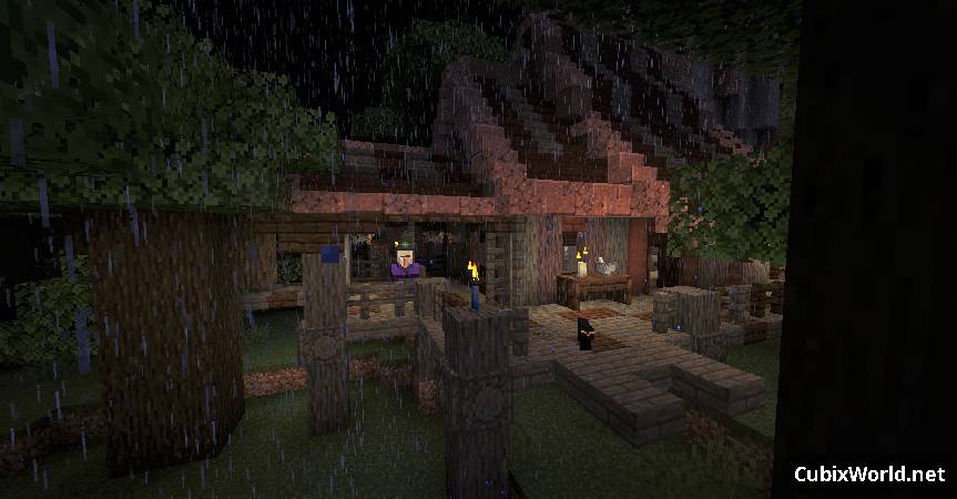 Мод Repurposed Structures - Hexerei Compat Datapack