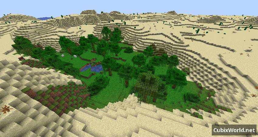 Скриншот мода Vanilla+ Biomes №0