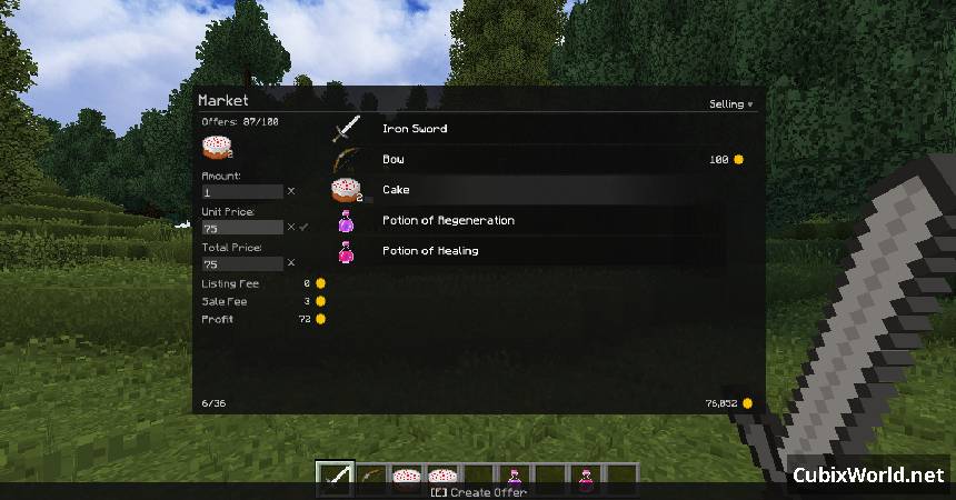 Скриншот мода Oxygen: Market №0