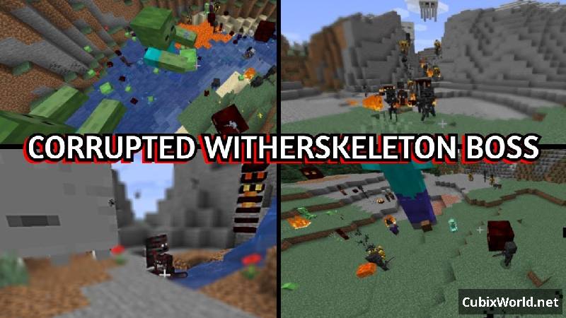Мод Corrupted Witherskeleton Boss