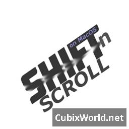 Мод Shift n Scroll on Mac ( Onl