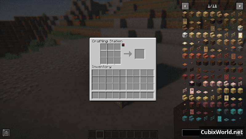 Скриншот мода Crafting Station: JEI Edition №1