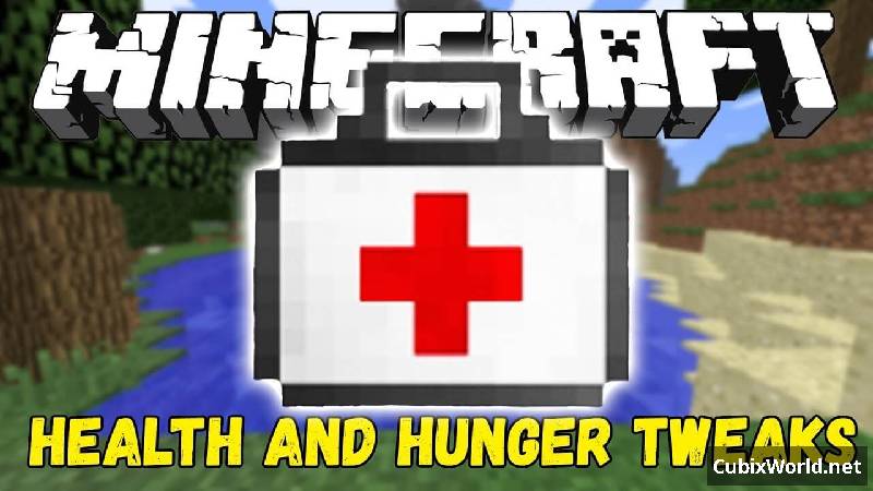 Мод Health and Hunger Tweaks
