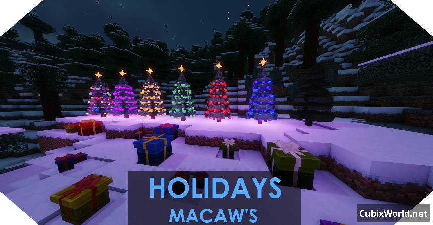 Мод Macaw's Holidays