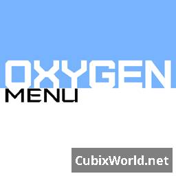 Мод Oxygen: Menu