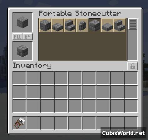 Скриншот мода Stonecutter Tweaks №1