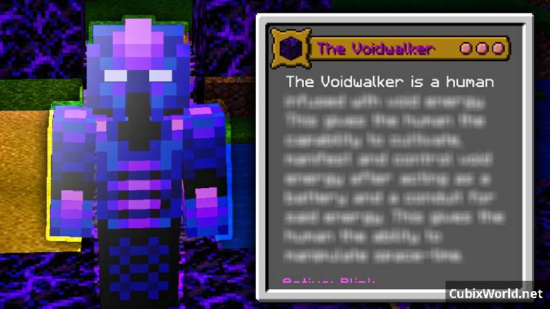 Скриншот мода Voidwalker Origins №0