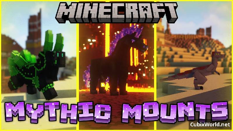 Мод Mythic Mounts