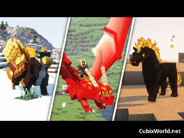 Скриншот мода Mythic Mounts №0