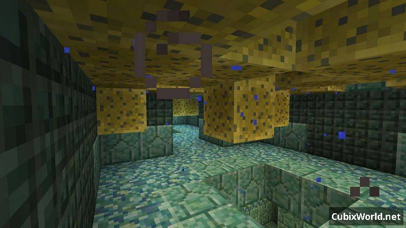 Скриншот мода Bigger Sponge Absorption Radius №1