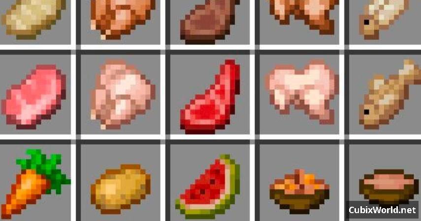 Мод Food Details