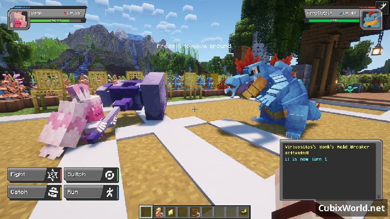 Скриншот мода Cobblemon Updated №0