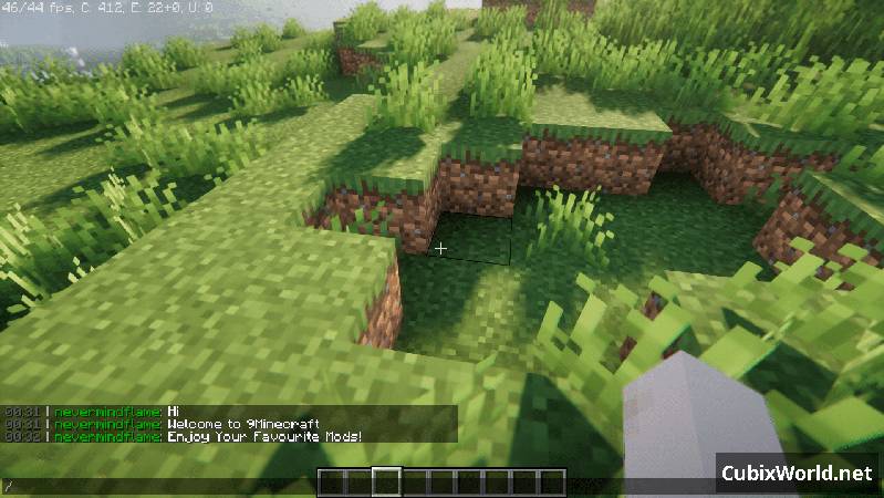 Скриншот мода Beautified Chat №1